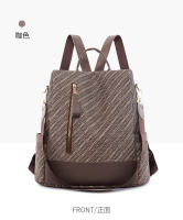 Mochila antirrobo de moda para mujer, bolso de hombro de viaje, mochila informal para ipad, mochila vintage para niñas - details 12