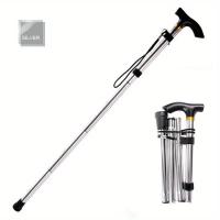 Bastón De senderismo Plegable, Ajustable Con Asas En T, cómodo Para Hombres, Mujeres, Ancianos - details 10