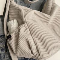 Bolso Cruzado de Terciopelo para Mujer de Gran Capacidad Moda Suave y Duradera con Pequeñas Bolsillos Laterales y Compartimentos Ideal para Viajes Cortos, Trabajo y Viajes Diarios - details 16