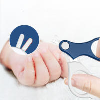 Juego de cuidado de uñas para bebé, recortador de dedos infantil, tijeras, cortaúñas, caja de almacenamiento, 4 piezas por juego - details 3