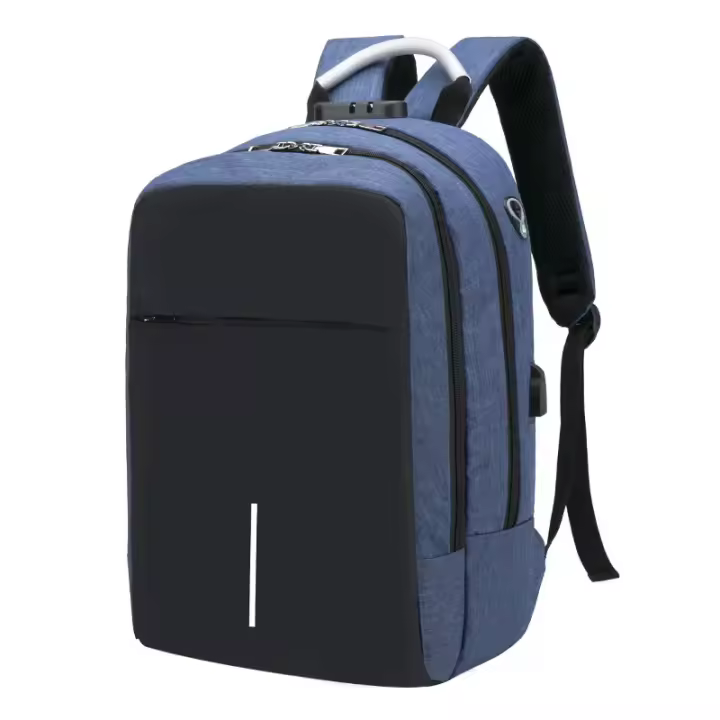Mochila antirrobo con carga USB para hombre, bolsa impermeable de gran capacidad para viajes de negocios y ordenador portátil - 1
