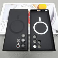 Funda magnética mate de lujo para Samsung S24 S23 S22 Ultra S21 S20 Plus Capa para Samsung Note 20 Ultra Magsafe - details 2