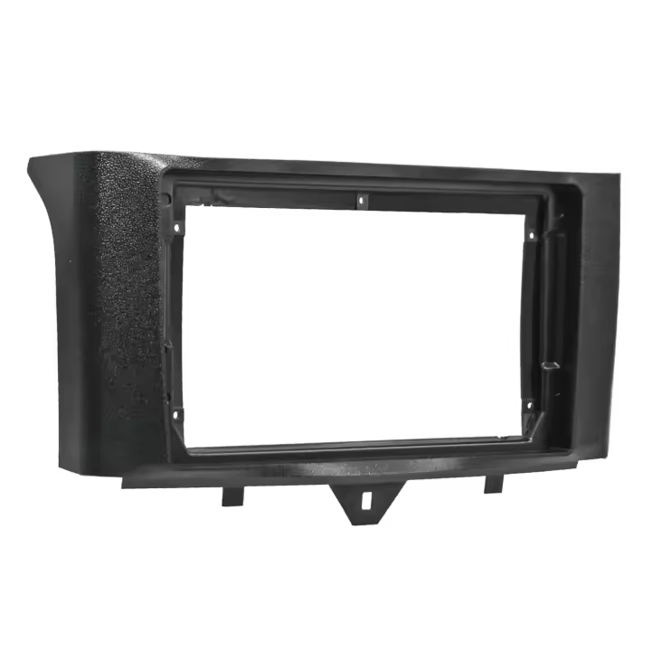 Fascia de Radio de coche 2 Din para Benz Smart Fortwo 2011-2015, adaptador de placa de Marco estéreo de DVD, bisel de instalación de tablero de montaje - 1