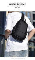 Bolsa de mensajero de hombro Bolsa de pecho impermeable de moda ligera Bolsa de pecho informal Commuter - details 11