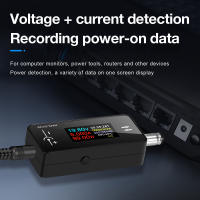 Medidor de corriente y voltaje de KWS-DC28, probador de interfaz DC 4-30V 0-12A, voltímetro Digital, amperímetro, Detector de capacidad de batería PD - details 5