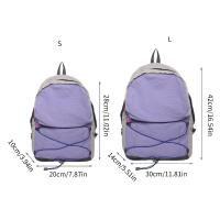 Mochila de viaje al aire libre Mochila de libros para hombres y mujeres Mochila con cordón elástico Mochila para portátil de viaje con múltiples bolsillos - details 5