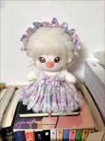 Nueva ropa para muñeca de 20cm, accesorios para traje de muñeca Idol, vestido de encaje de princesa con diadema, juguetes, regalos de Navidad, amor y espacio profundo - details 2