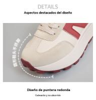 Zapatillas Casuales de Estilo Coreano para Mujer Primavera 2025 Plataforma Deportiva de Correr para Estudiantes - details 3