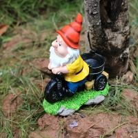 Estatua de Jardín de Enano Pequeño Adorno de Resina para Jardín y Patio - details 4