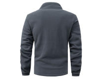 Chaquetas cálidas de forro polar para hombre, abrigos cortavientos forrados de felpa deportiva, ropa de moda, Otoño e Invierno - details 4