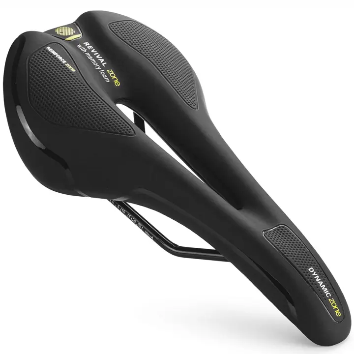 Asiento de Bicicleta MTB para Carretera y Montaña Con Gel Acolchado para Ciclismo Cómodo para Hombres y Mujeres - 1