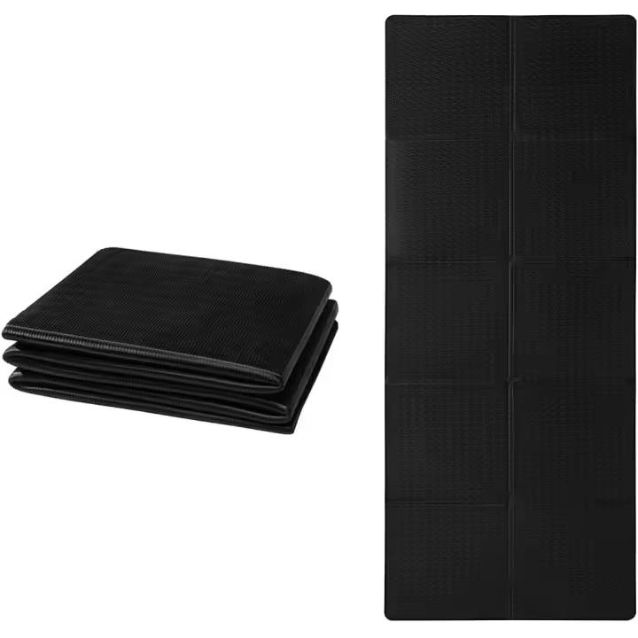 Esterilla de Yoga Plegable Antideslizante, Ligera, Portátil para Yoga, Gimnasia, Pilates, Deportes, Viajes - 1