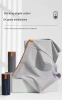 4 Uds Boxer Shorts ropa interior para hombre bragas sexis Boxers de algodón calzoncillos a rayas pantalones cortos masculinos lencería convexa en U de talla grande 2XL-6XL - details 1