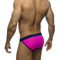 Calzoncillos de baño triangulares para hombre, bañador Sexy, pantalones cortos de playa, bañador Sexy, Bañador estampado para surf - details 11