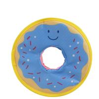 Donuts para perros, juguetes de papel ruidosos, interactivos al aire libre, sonido chirriante, resistentes a mordeduras, adecuados para perros pequeños y medianos - details 10