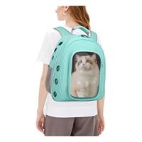 PETCUTE Mochila de Burbujas Durable para Mascotas,Mochila para Gatos con Almohadilla extraíble,Mochila para Perros y Gatos con Correa de Seguridad Interior,Portador De Mascotas para Viajes Senderismo - details 8