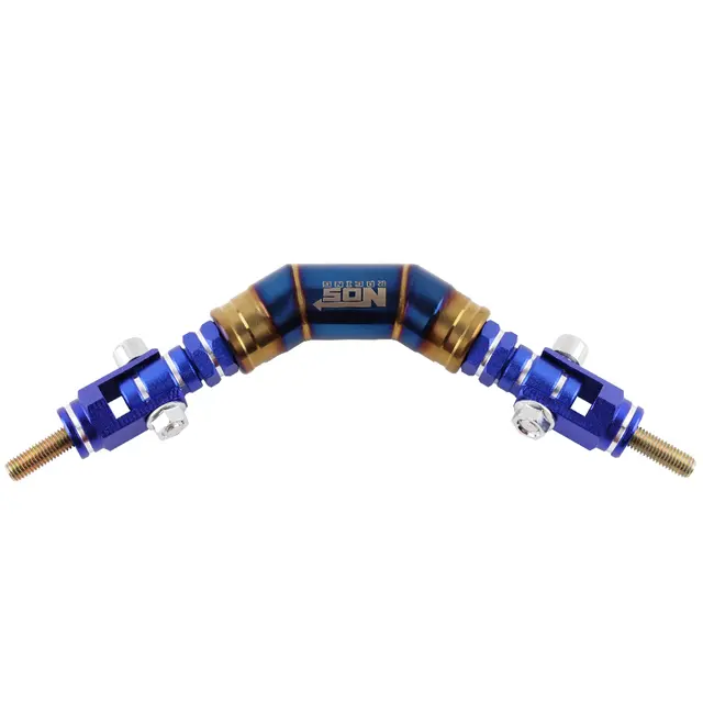 Agarre de Manillar de Techo Universal Azul Anidado Oro Seguridad de Protección de Asiento - 1