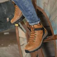 Zapatos de trabajo impermeables con punta de acero y botas de seguridad para hombre - details 2