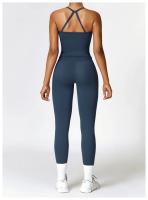 Pantalones de Yoga de Cintura Alta para Mujer Pantalones Deportivos Delgados y con Efecto Adelgazante Material de Nylon Ideal para Actividades al Aire Libre en Otoño e Invierno - details 27