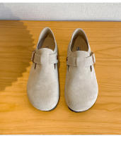 Zapatos todo incluido con plataforma de cuero, nueva versión coreana de versátiles zapatos individuales con aumento de altura interior de un pedal - details 24