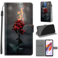 Funda con tapa de billetera para Xiaomi 12T 12 Lite Redmi Note 12 Pro Plus Turbo Note 12S, Funda de cuero magnética con patrón caliente, tarjetero - details 47