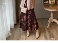 Vestido floral francés para mujer, nuevo diseño de verano, temperamento sin mangas, cintura alta adelgazante, falda larga de cola de pez - details 7