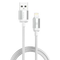 Cable de datos USB a Lightning de 15W para IPX12 13 14 3A Cable de carga rápida Cable de datos para teléfono móvil Cables de carga trenzados de poliéster de 16 hilos Cable 1M 2M 3M - details 0
