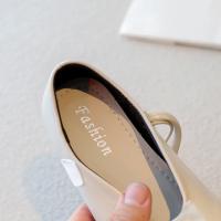 2025 primavera nuevos zapatos de cuero para niñas moda estilo coreano fondo suave antideslizante versátil Chic zapatos de princesa - details 13