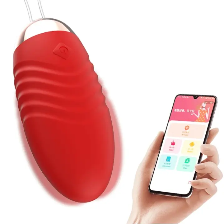 Vibrador Inalámbrico APP Masajeador Corporal Controlado a Distancia Estimulador de Sensualidad para Mujeres Juguetes para Adultos - 1