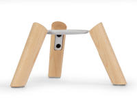 GGMM soporte de madera Real para minialtavoz HomePod, base de madera con marco de Metal - details 6