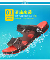 Zapatillas de verano transpirables, tendencia deportiva, resistentes al desgaste, antideslizantes, zapatos de playa, dos usos, zapatillas frescas. - details 2