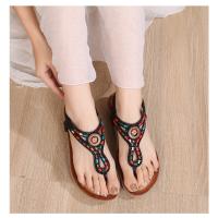 Sandalia de Cuña Mujer 2025 con Cristales Transpirables - Diseño Boho Chic Elegante, Zapatos de Verano Cómodos para Playa, Fiesta y Diario, Moda Primavera-Verano - details 22