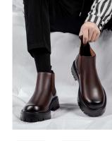 Botines de cuero PU de alta calidad para hombre, talla grande, para banquete de boda, Oxford, otoño e invierno, tallas 38-44 - details 5