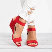 mujeres tacones cuña sandalias zapatos de verano - details 4
