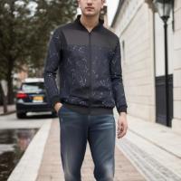 Chaqueta de Béisbol Suelta y Delgada con Cuello Alto Moda de Negocios Casual para Hombres - details 8