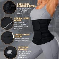 Corsé entrenador de cintura, corsé de ajuste Abdominal, cinturón recortador adelgazante, moldeador de cuerpo - details 0