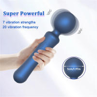 7*20 Modos de vibración de vibrador de cabeza grande, estimulador de clítoris para adultos de silicona impermeable recargable - details 0