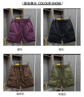 Pantalones cortos de verano Ice Hombres de nylon con cremallera Bolsillos Ropa de trabajo casual Deportes Cinco Pantalones Multi Bolsillos - details 2