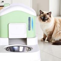 Alimentador de agua automático 2 en 1 para gatos, cuenco de comida para perros y gatos desmontable de gran capacidad, a prueba de derrames, separación en seco y húmedo, cuenco doble para perros - details 8