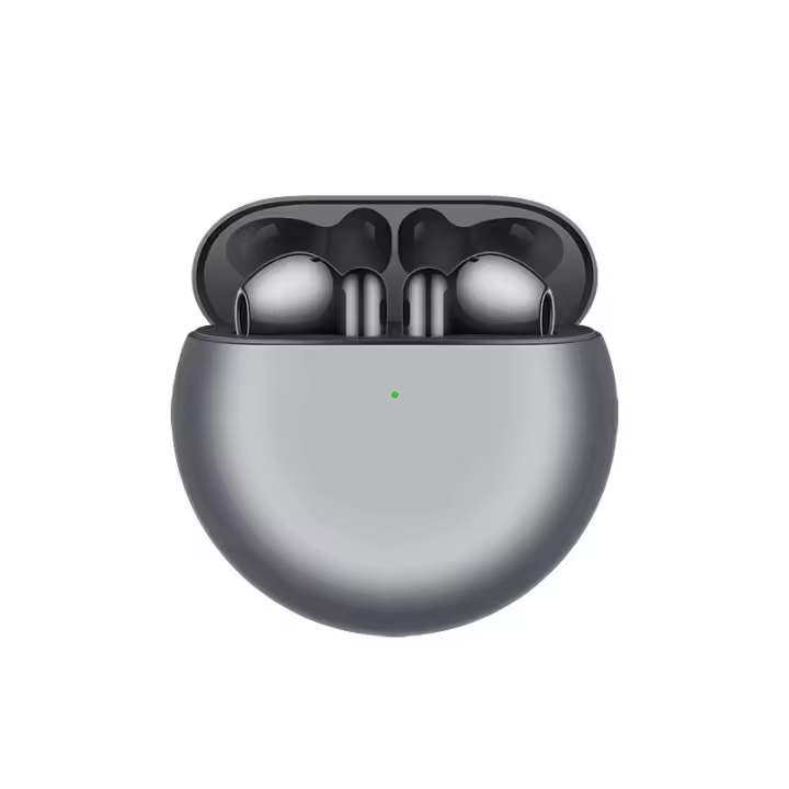 Huawei-Auriculares FreeBuds 4E con Bluetooth 5,2, auriculares inalámbricos con cancelación activa de ruido, plata, 2,0 - 1