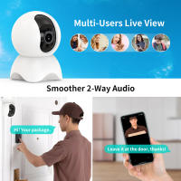 Cámaras de vigilancia wifi doméstico 1080P HD inalámbrico WIFI inteligente remoto  interior alarma vigilancia - details 0
