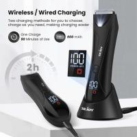 Sejoy 6 en 1 Kit de barba eléctrica para hombres y mujeres, recortador de pelo de nariz, afeitadora de cejas, afeitadora corporal portátil IPX5 - details 19