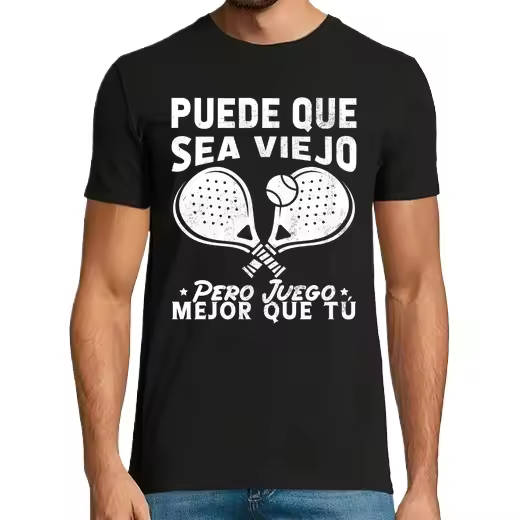 Juego Padel Tennis Mejor que tú,Camiseta de Pádel Divertido, ropa para exteriores - 1