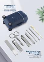 Juego de Manicura Portátil Cortaúñas de 8 Piezas Herramientas de Belleza para Uñas - details 4