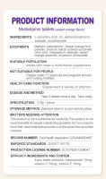 Suplemento multivitamínico diario en tabletas - details 1