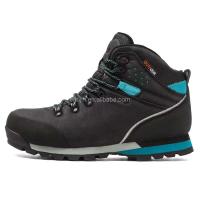 Nuevas botas de cuero impermeables de moda para hombres, talla grande en línea 47 #   Guangzhou de bajo precio - details 4