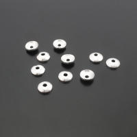 20 piezas 3MM 4MM 6MM 8MM 10MM 12MM 18K Color oro latón cuentas brillantes tapas suministros de joyería de alta calidad accesorios - details 5
