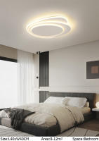 [1 año de garantía] TOMAX Luz principal de la sala de estar Lámparas redondas de dormitorio Arte minimalista Luces de techo Diseño minimalista moderno Luz de techo inteligente - details 11