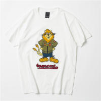 2025 ww2 vintage tomcat manga corta streetwear harajuku ropa hip hop camiseta 100% algodón camiseta anime VTG negro hombres ma1 - details 2