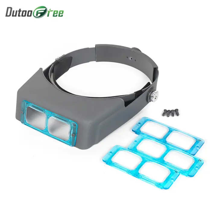 Lupa Electrónica para reparación de teléfono móvil, gafas de lectura para niños y ancianos, lupa de joyería, disponible - 1